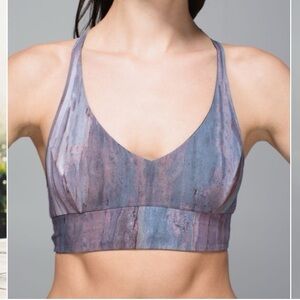 Lululemon Reversible Retreat Bra Mini Hazy Horizon Size 2